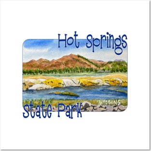 Hot Springs State Park, Wyoming Posters and Art